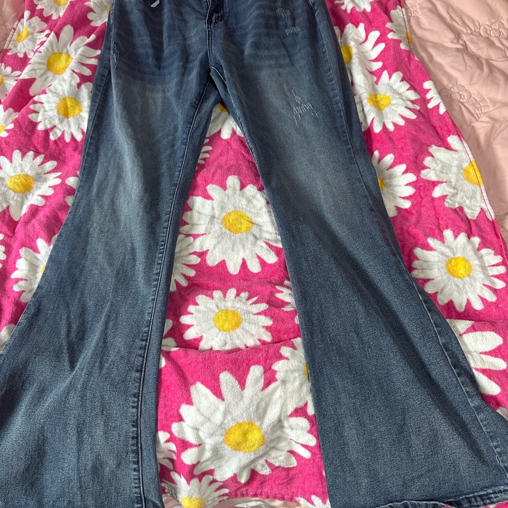 Women's Blue flare Jeans
